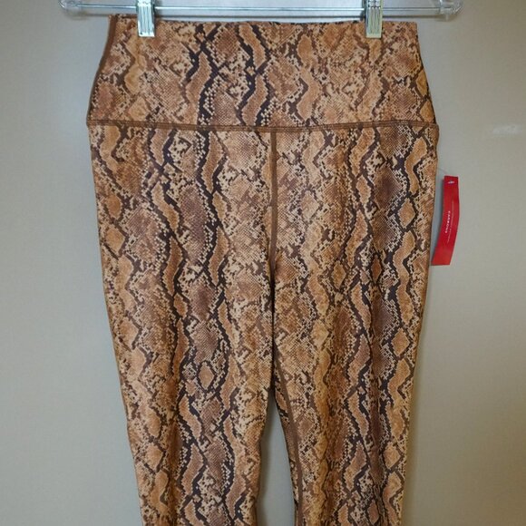 Carbon 38 Sandstone Snake Print Legging 7/8 Length - Picture 1 of 5